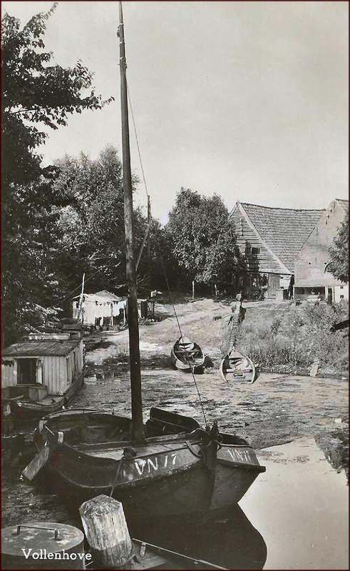 Foto uit 1949. Het verval heeft al ruimschoots ingezet.