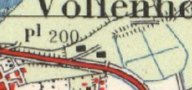 detail Topografische Kaart 1955